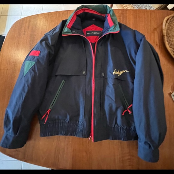 Mens heavyweight jacket with zip out liner. Inside pocket. Hidden hood. Size XL - Picture 3 of 6